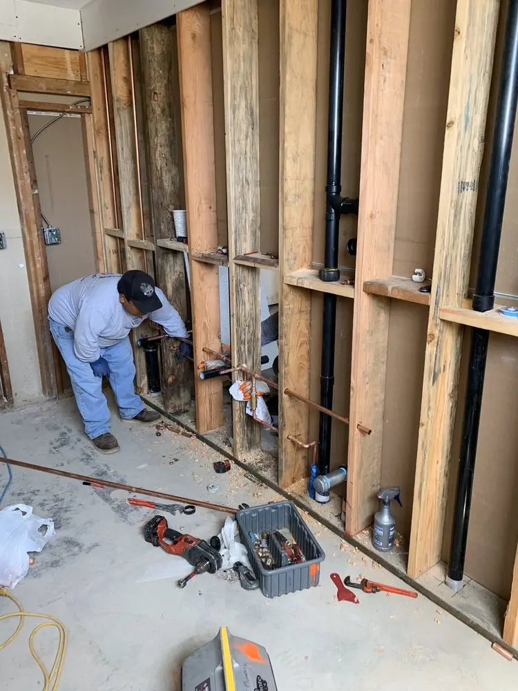 Commercial rough-in plumbing for Gas Line Repair in Milledgeville
